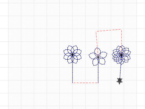 Flower garden 🌸🥥