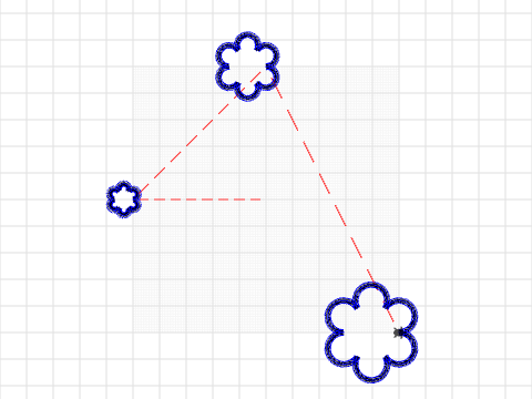 1.9 function practice 6 pedal flower shape