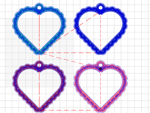 ValentinesJewleryPendant_4Hearts