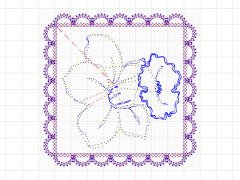 Daffodil Mug Rug